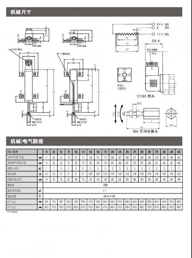 PA1C-25P