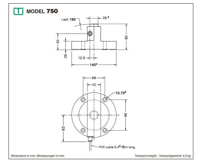 MOD750-15t