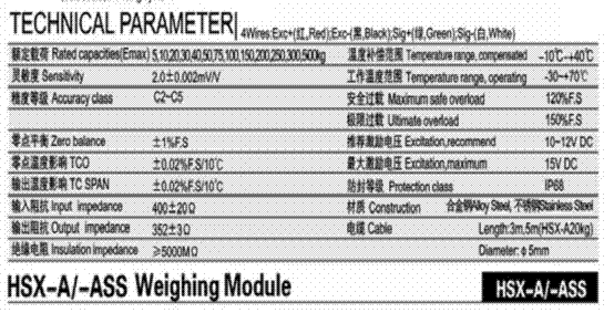 HSX-A-40kg,HSX-A-75kg稱重傳感器,美國(guó)Amcells